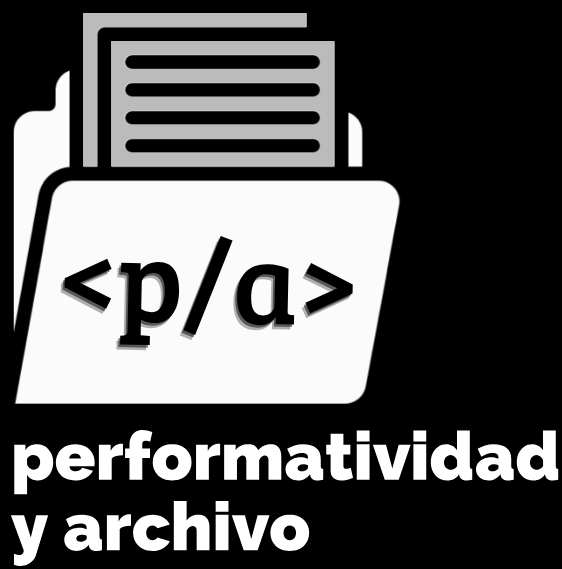 Logo Performatividad y Archivo